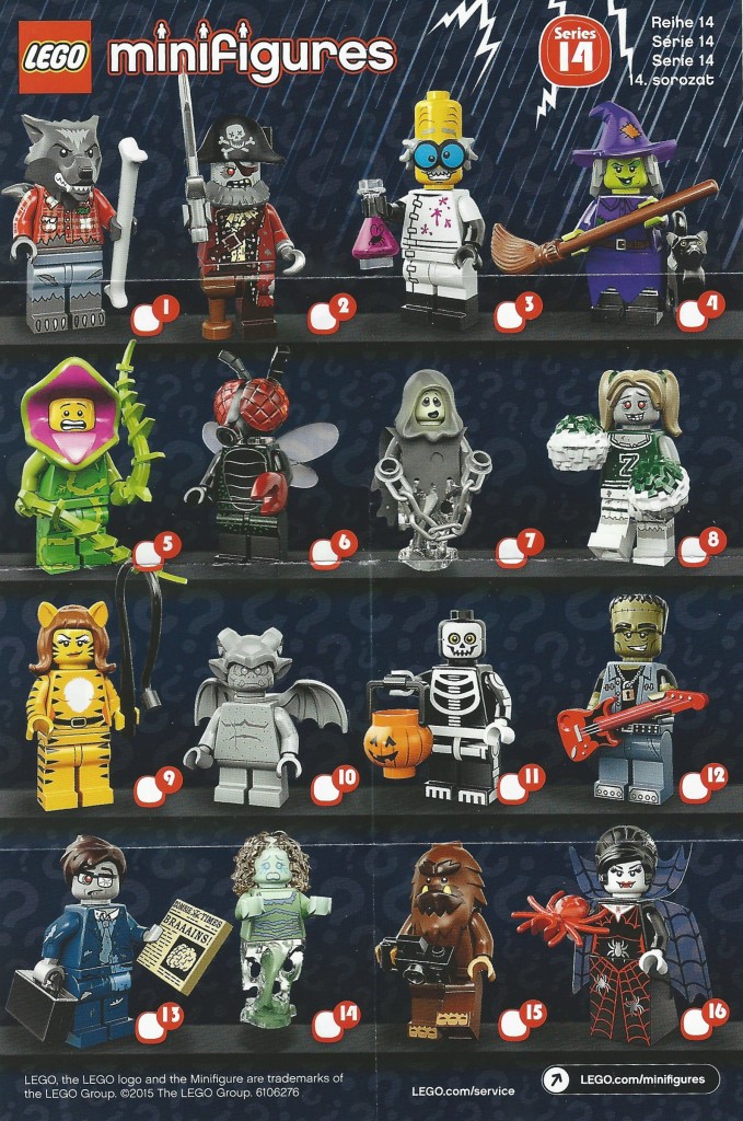 	Minifigures Series 14	